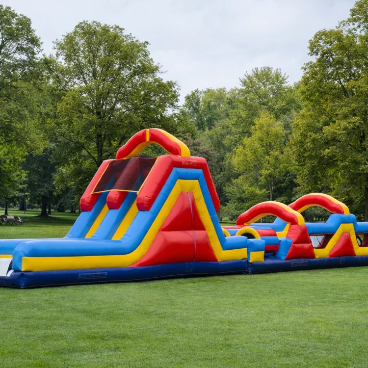 80ft Monster Obstacle Course With Slide