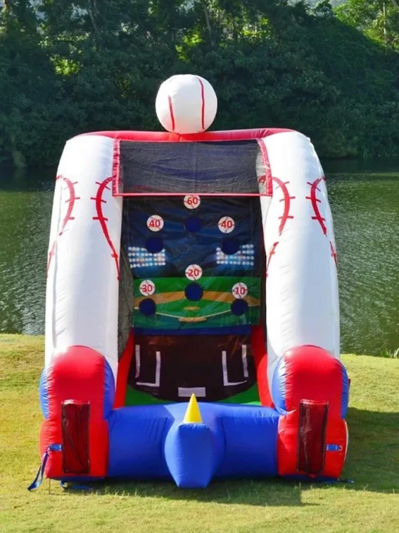 Inflatable Baseball Challenge Game