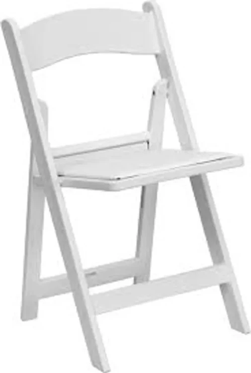 White Resin Chairs