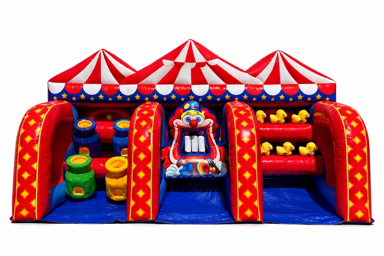 3-1 Midway Carnival Games with  Down A Duck. Size 10x20