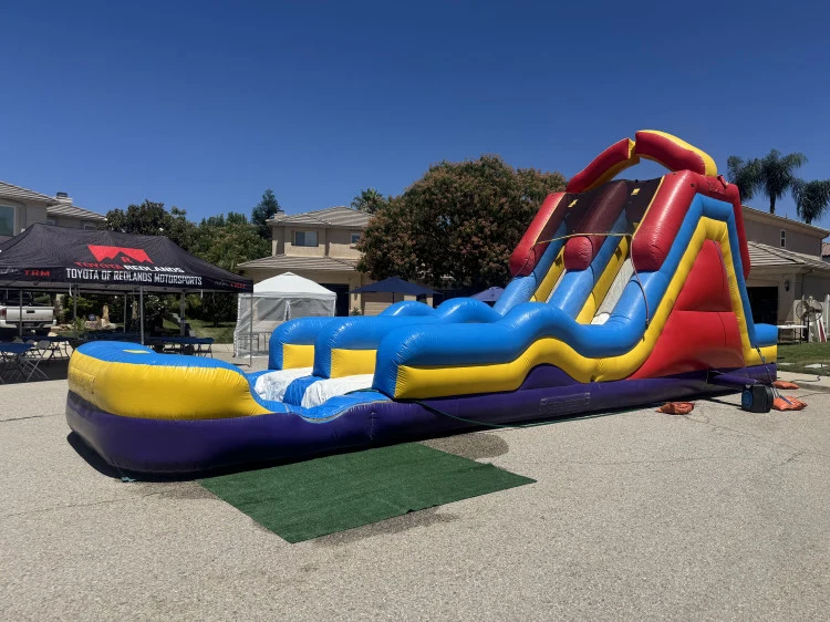 18ft Dual Lane Monster Waterslide