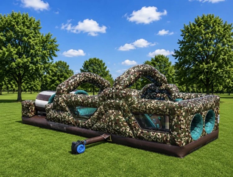 36ft Camo Monster Obstacle