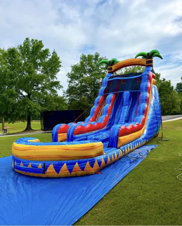 20ft Dual Lane Inferno Waterslide